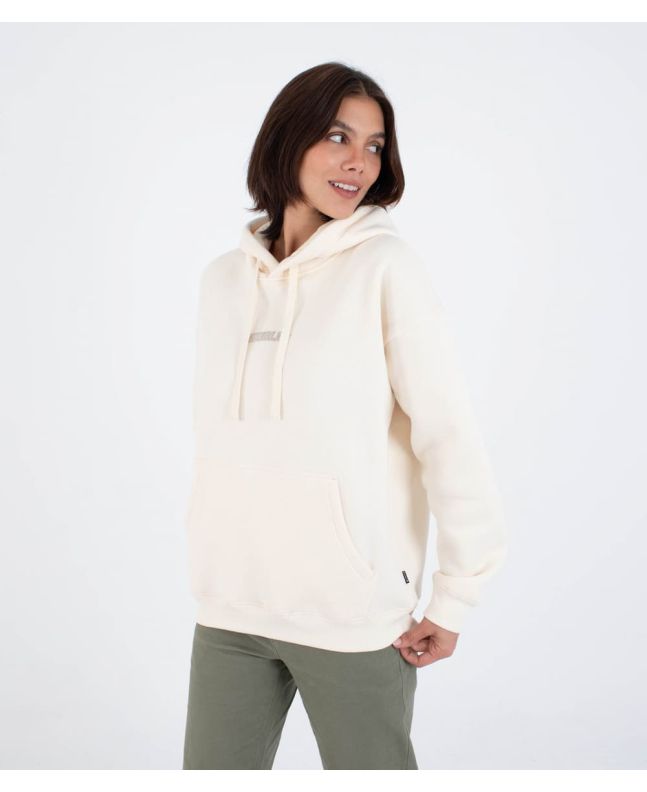 Mujer con Sudadera con capucha Hurley Stadium Pearl Ivory