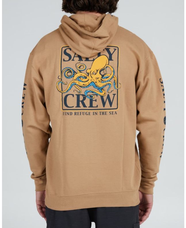 Hombre con Sudadera de capucha Salty Crew Ink Slinger Sandstone