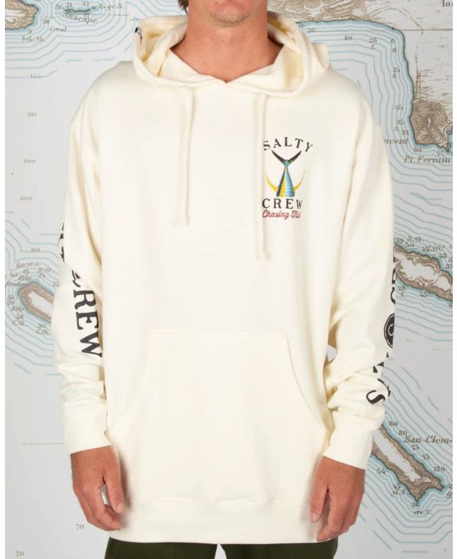 Hombre con Sudadera de capucha Salty Crew Tailed Blanca