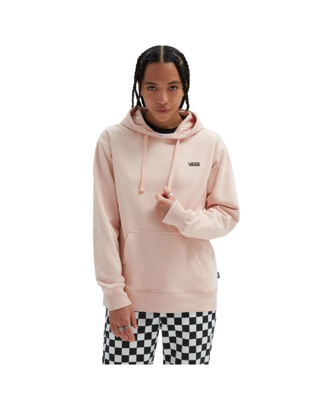 Mujer con sudadera de capucha Vans BFF Flying V Rosa