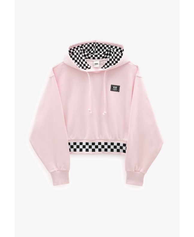 Sudadera con capucha Vans Boom Boom 66 rosa para mujer