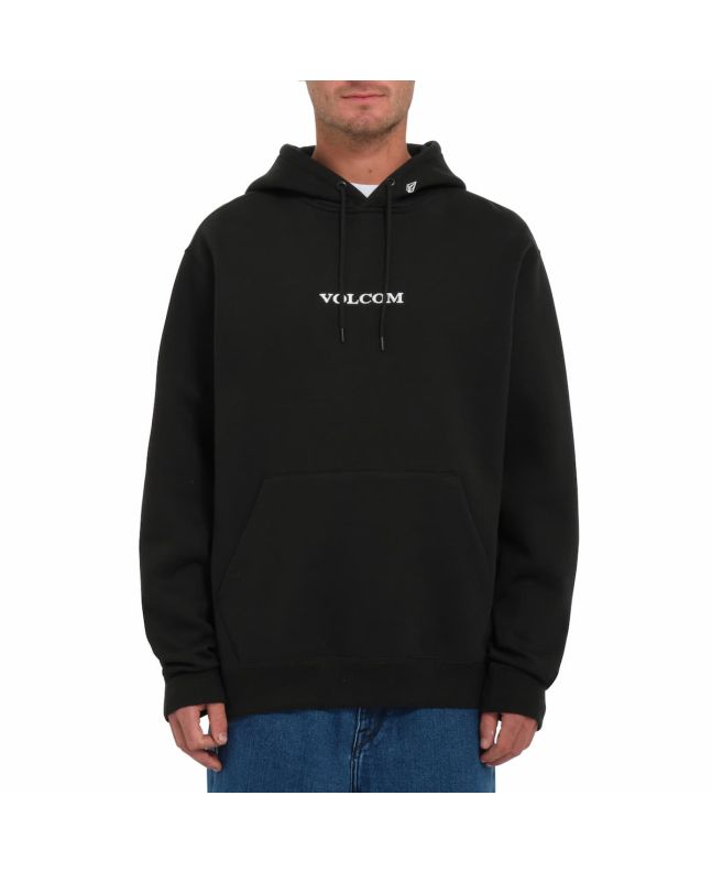 Hombre con Sudadera de capucha Volcom Stone Negra