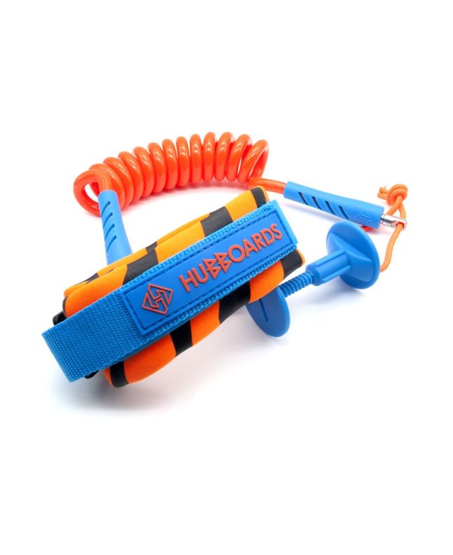 Invento de biceps para tablas de Bodyboard Hubboards Comp Bicep Coil naranja
