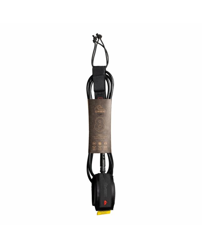 Invento Leash para tabla de surf Quiksilver Lift 8" negro 