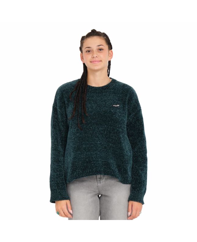 Mujer con Jersey cuadrado Volcom Bubble Tea Ponderosa Pine