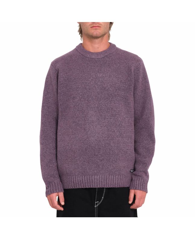 Hombre con jersey de punto Volcom Edmonder II Violeta Vintage