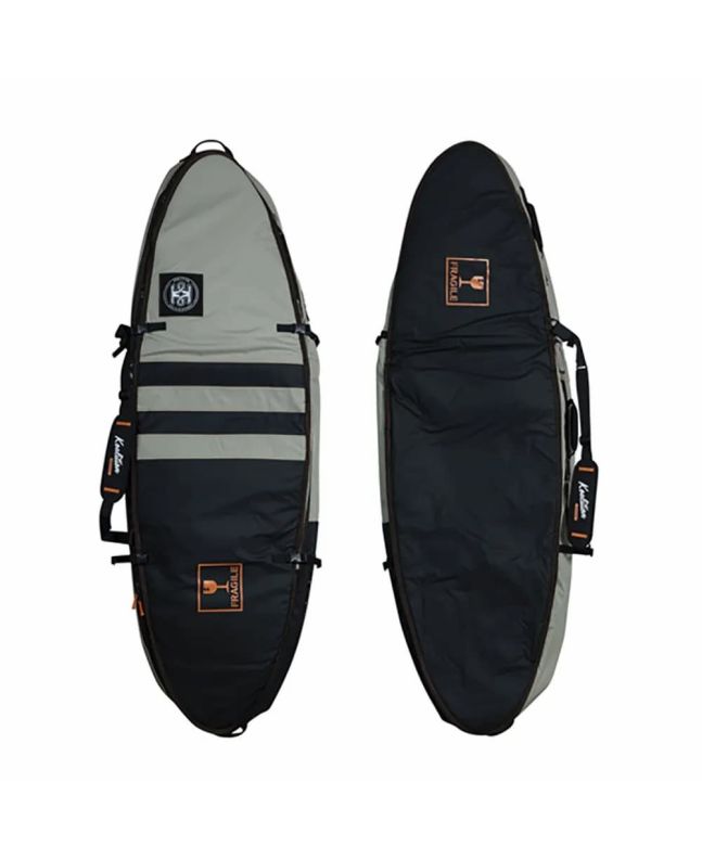 Funda de surf Koalition Traveller Multi Short 6'6 para 3 tablas shortboard acolchada y reforzada
