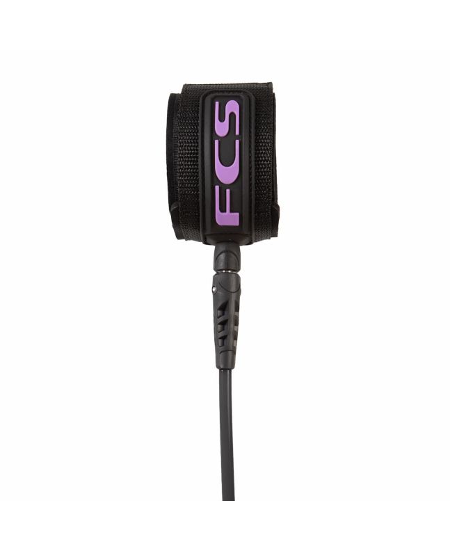 Invento para tabla de Surf FCS All Round Classic Leash 6' color púrpura y negro