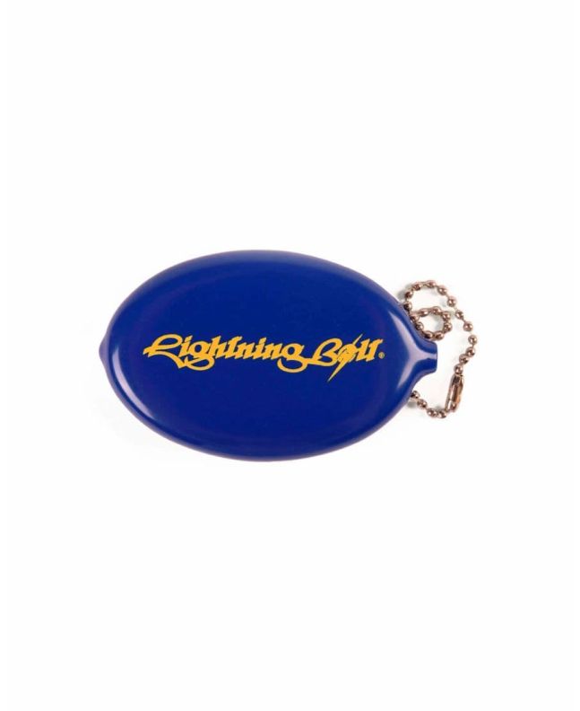 Monedero Lightning Bolt Quick Coin Pouch Classic Logo Azul Marino