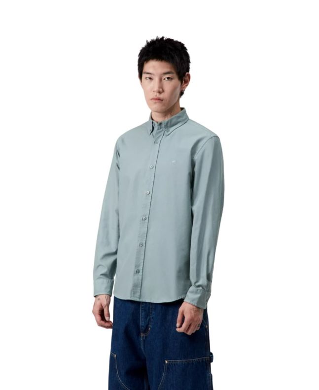 Hombre con camisa de manga larga Carhartt WIP Bolton Citadel