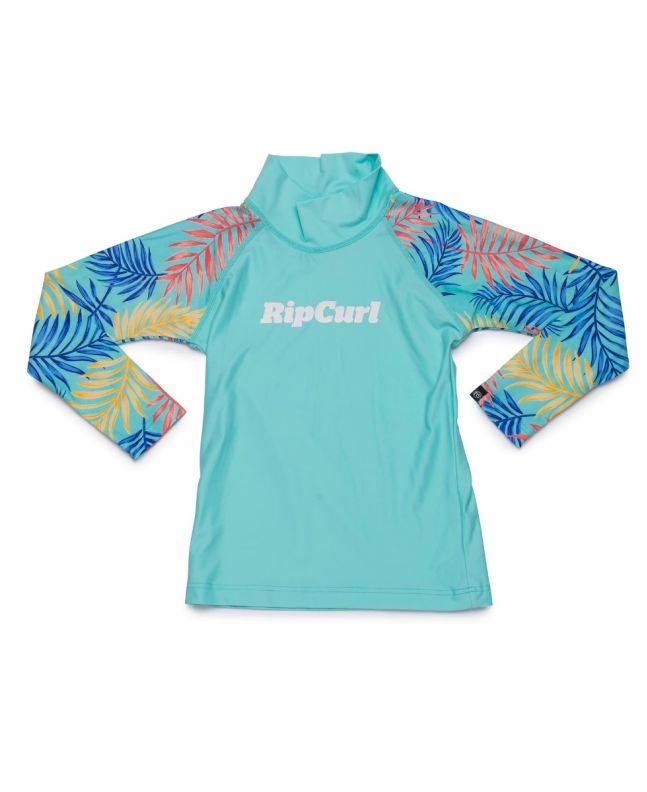 Camiseta de manga larga con protección solar UV 50 Mini Anak azul para niño