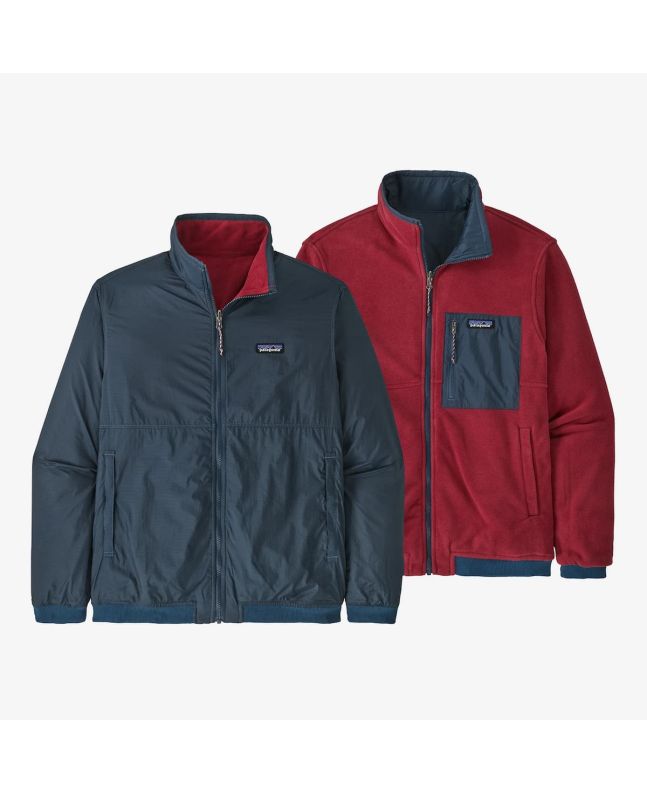 Chaqueta Reversible Patagonia M's Shelled Microdini color Tidepool Blue para hombre
