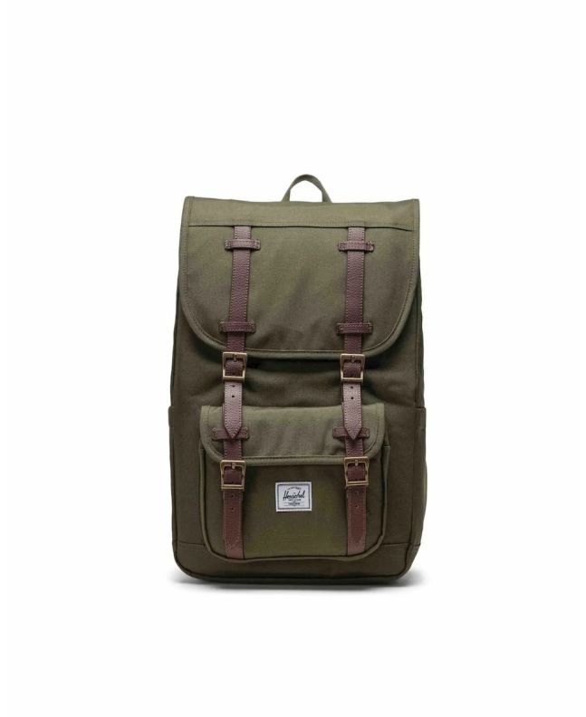 Mochila Little America Mid-Volume Backpack 21 Litros Verde Militar Unisex