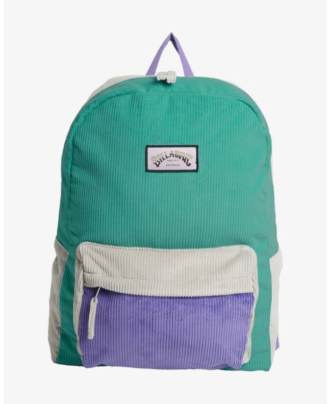 Mochila de pana Billabong Since 73 Schools Out Multicolor para mujer