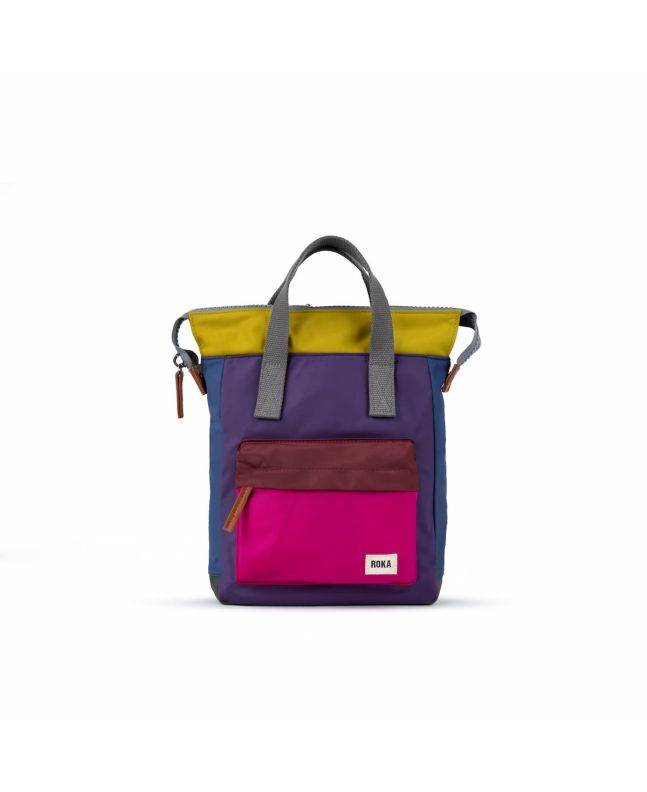 Mochila Pequeña Roka Creative Waste Colour Block Bantry B Recycled Nylon Edition 2