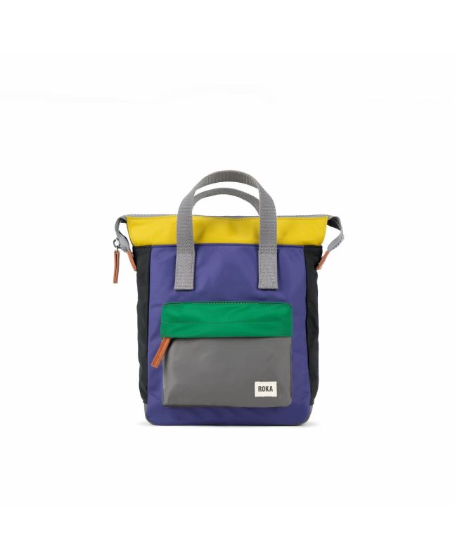 Mochila Pequeña Roka Creative Waste Colour Block Bantry B Sustainable Nylon Edition 3