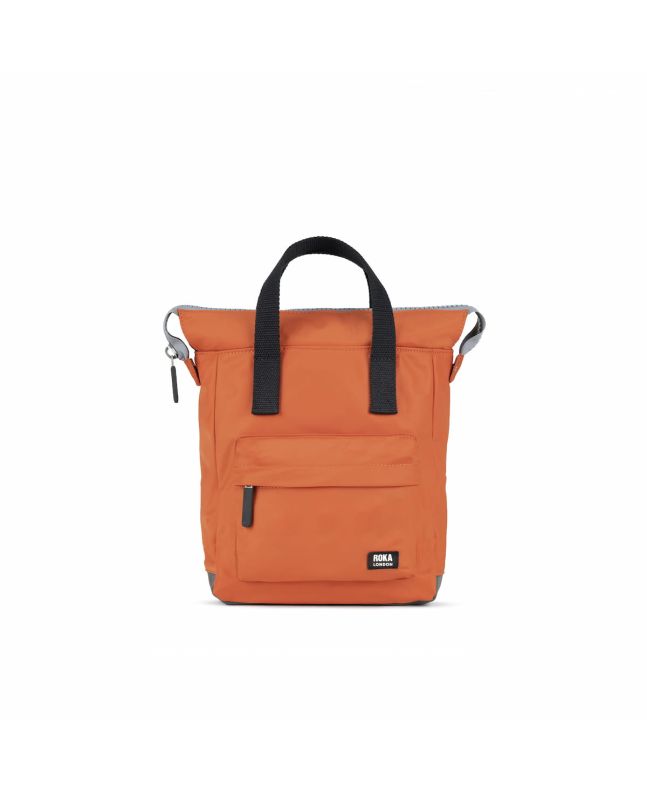 Mochila Pequeña Roka Black Label Bantry B Sustainable Nylon Naranja Rooibos Edición Limitada