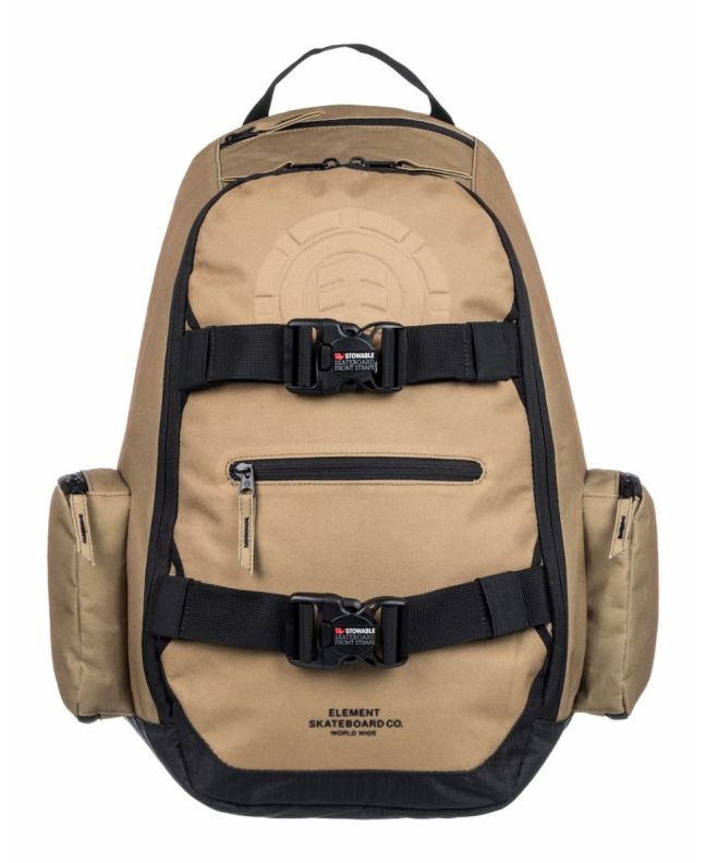 Mochila grande para skate Element Mohave 2.0 Dull Gold 30 Litros 