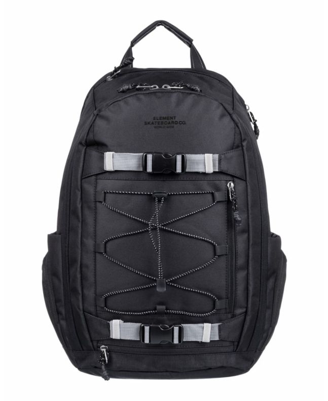 Mochila Skate Element Scheme 30L Negra Unisex Mission Surf Shop