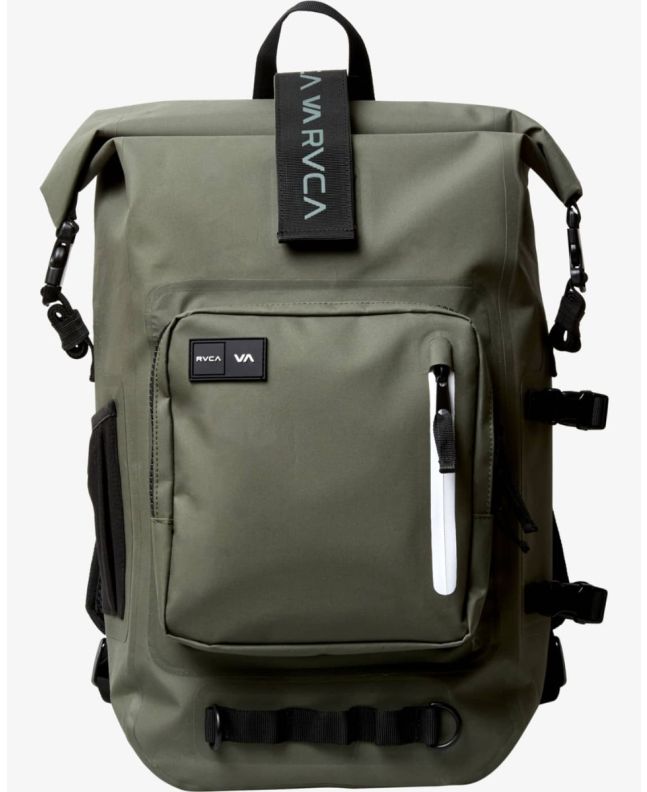 Mochila de surf repelente al agua RVCA Weld Verde Oliva