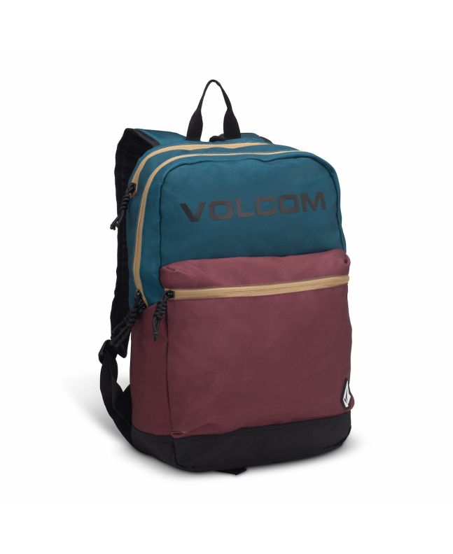 Mochila Volcom School 26 Litros color Merlot para hombre