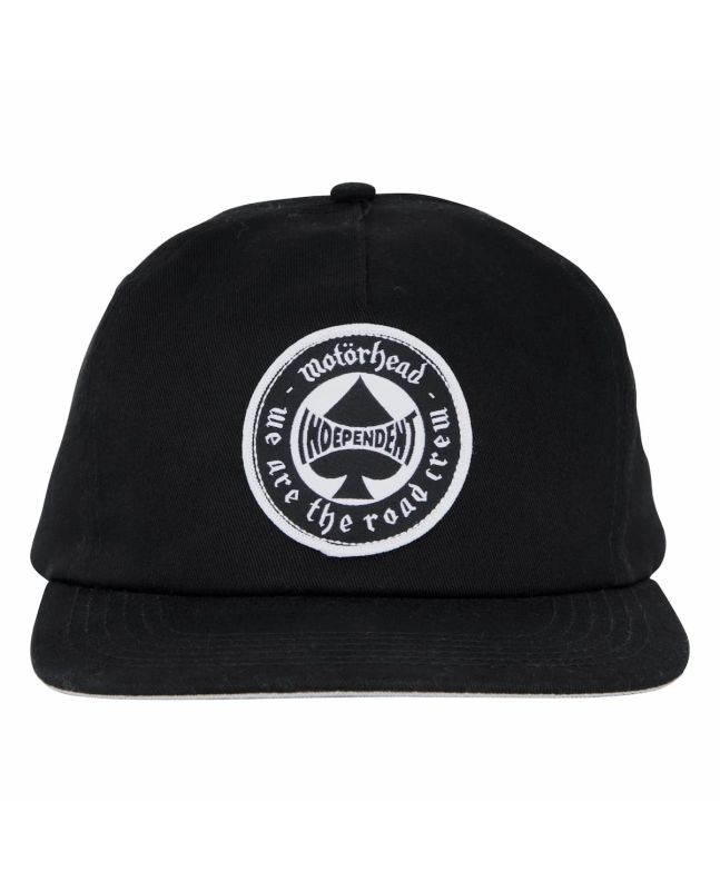 Gorra Independent x Motörhead Spade negra Unisex