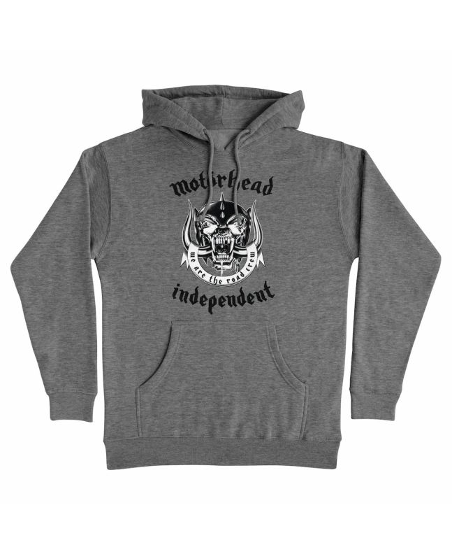 Sudadera con capucha Independent x Motörhead Warpig gris – gráfico Warpig delantero