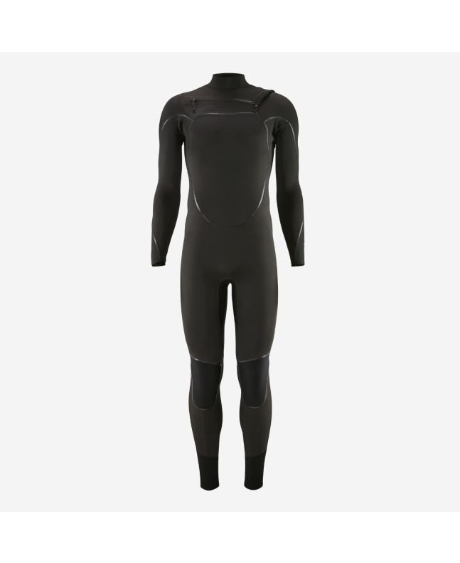 Traje de Surf con cremallera en el pecho Patagonia M's R1 Yulex negro para hombre 