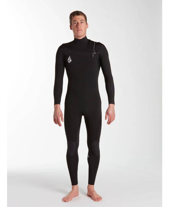 Traje de Surf de neopreno Volcom Modulator 2mm en color negro para hombre 