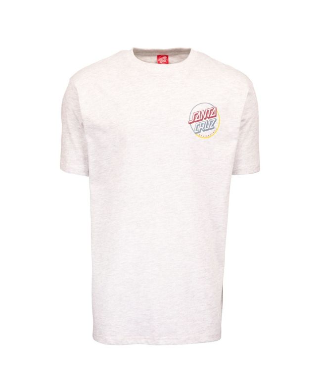 Camiseta de manga corta Santa Cruz Opus In Colour Gris para hombre