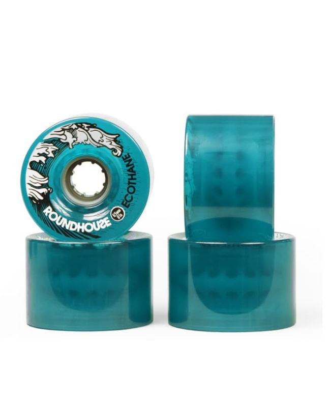 Juergo Ruedas de skate Carver Roundhouse Eco-Mag 65mm 81A azules