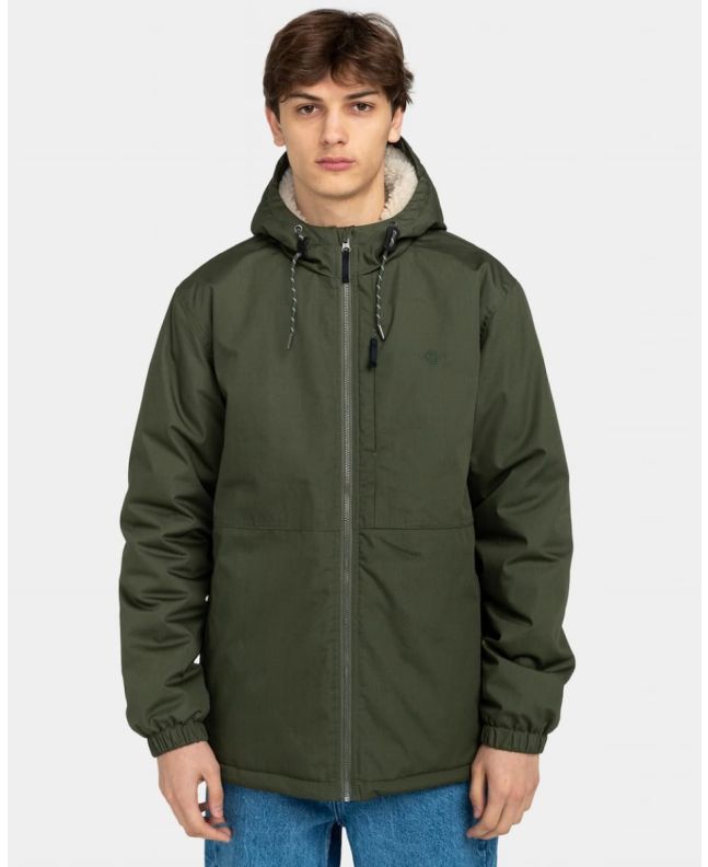 Hombre con parka resistente al agua Element Alder Jacket Verde