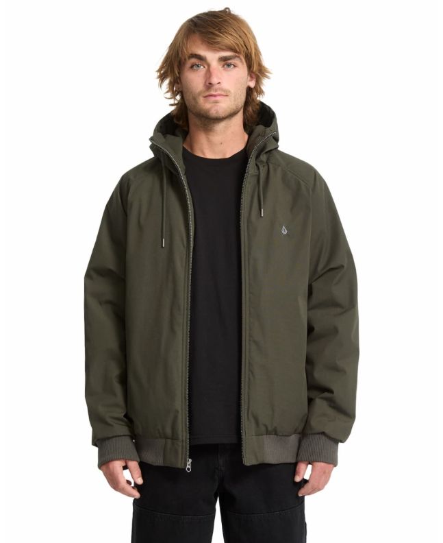 Hombre con parka gruesa Volcom Hernan 10K Jacket Verde