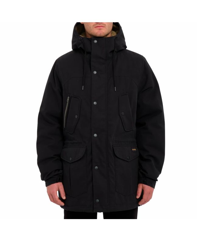 Hombre con Parka Volcom Starget 5K Negra
