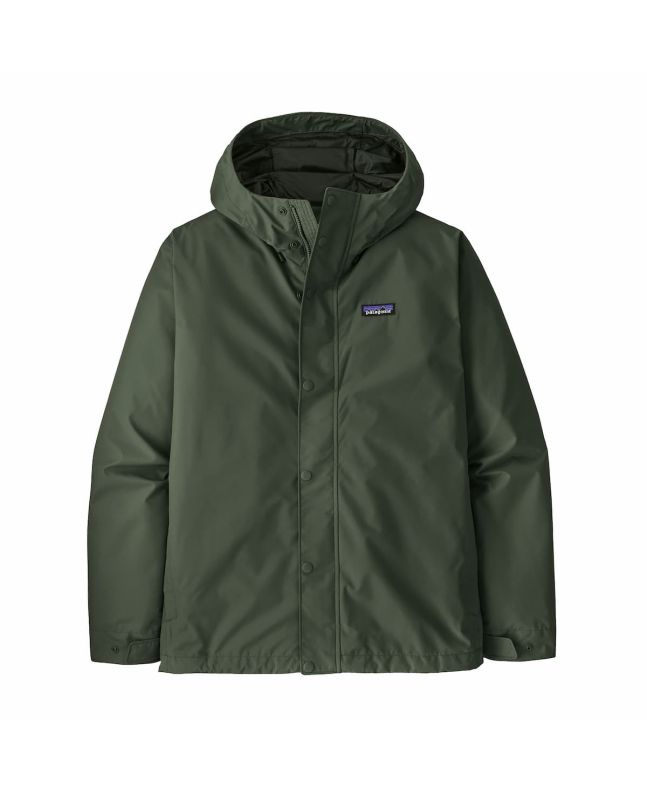 Cazadora impermeable Patagonia Men's Jackson Glacier Rain Jacket verde old growth para hombre