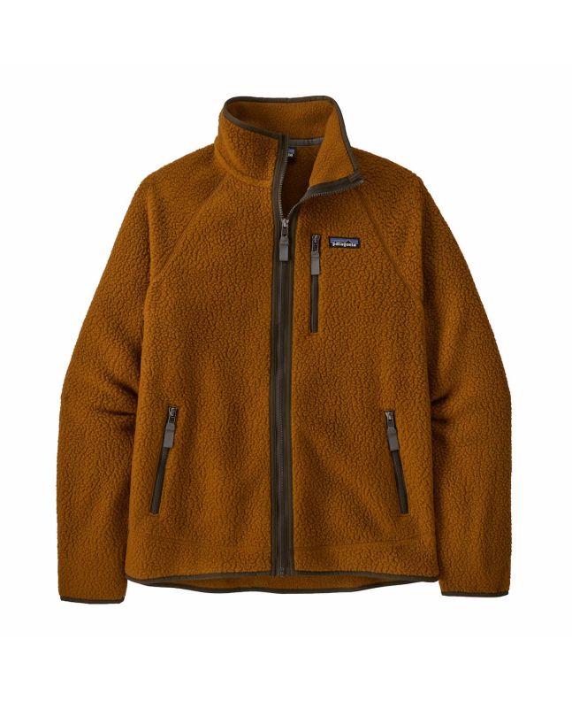 Chaqueta con forro polar Patagonia Men's Retro Pile Fleece Jacket Shelter Brown para hombre