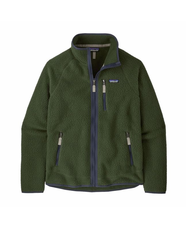 Chaqueta de forro polar Patagonia Men's Retro Pile Fleece Jacket Verde Pino para hombre