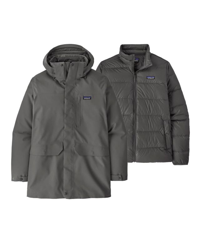 Parka Patagonia Men's Tres 3-in-1 gris para hombre