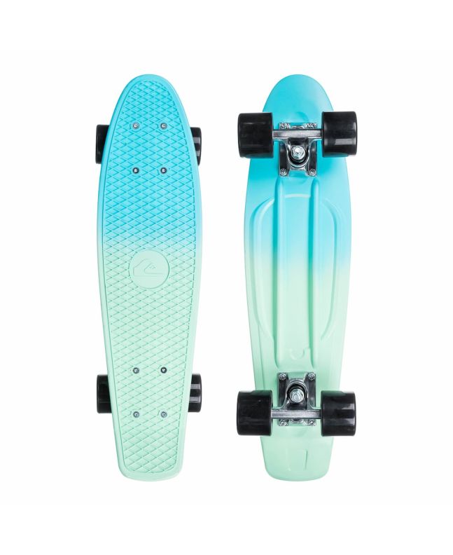 Skate Mini Cruiser Quiksilver Clear Waters 6.2" azul y verde 