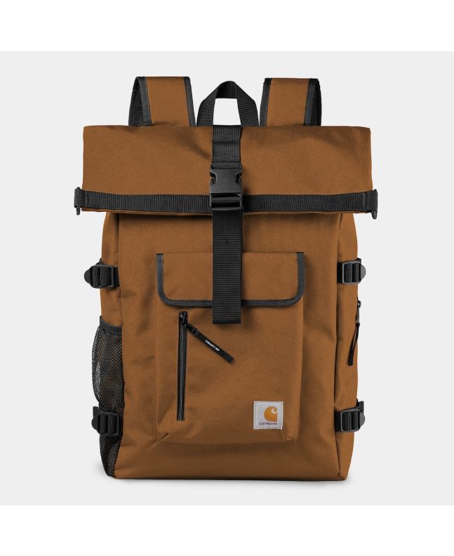 Mochila impermeable expandible Carhartt WIP Philis Backpack 21,5 Litros Marrón Unisex