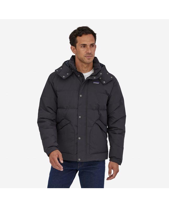 Hombre con Chaqueta de plumón Patagonia Downdrift Jacket negra