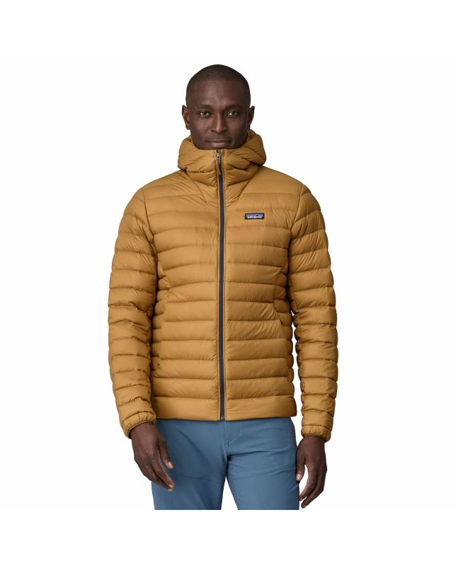 Plumas Patagonia M s Down Sweater Hoody Marron Mission Surf Shop