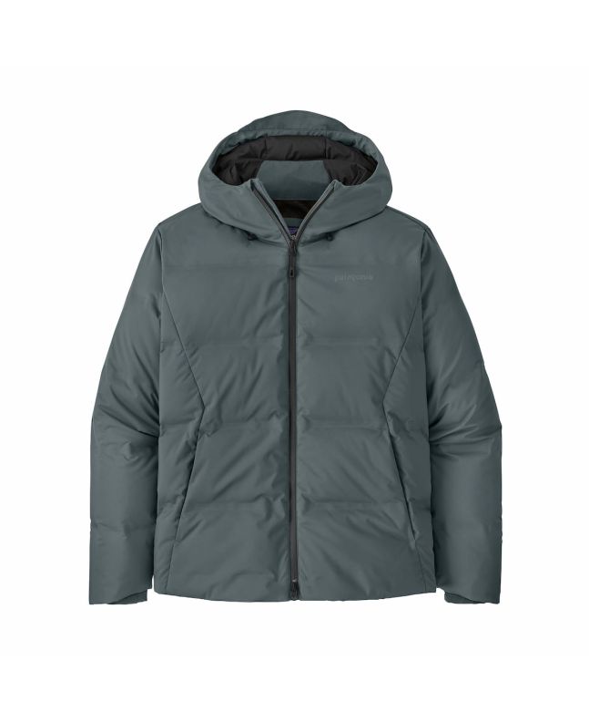 Cazadora acolchada e impermeable con capucha Patagonia Men's Jackson Glacier Jacket Nouveau Green para hombre