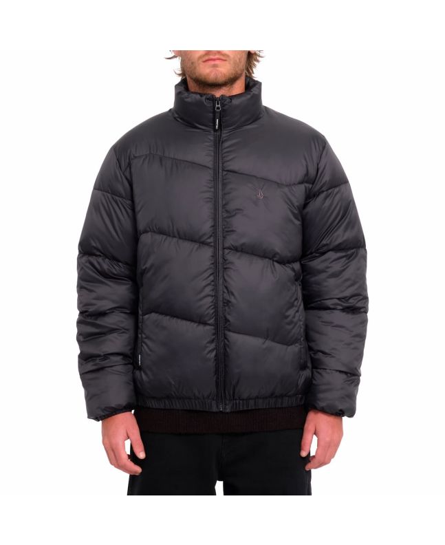 Hombre con Plumífero Volcom Wallstone Jacket Negro 