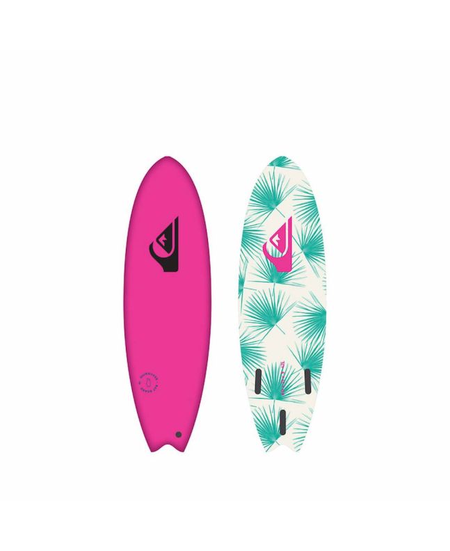 Tabla de Surf Softboard Quiksilver Soft Bat 6'0" x 21 x 3 47L Pink