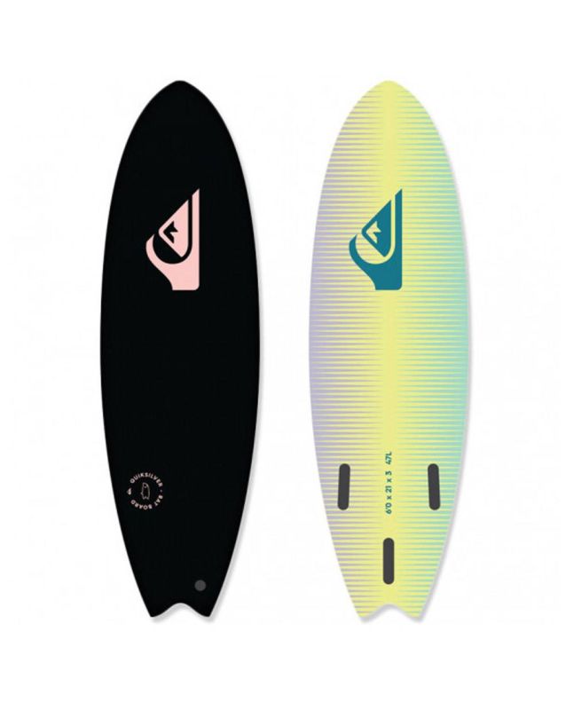Tabla de Surf Softboard Quiksilver Soft Bat 6'0" x 21 x 3 47L Black