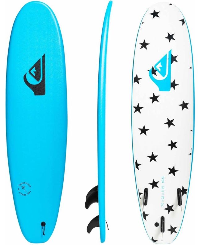 Tabla de Surf Softboard Quiksilver Soft Break 7’0” x 22 x 3 1/4 60,5L Blue