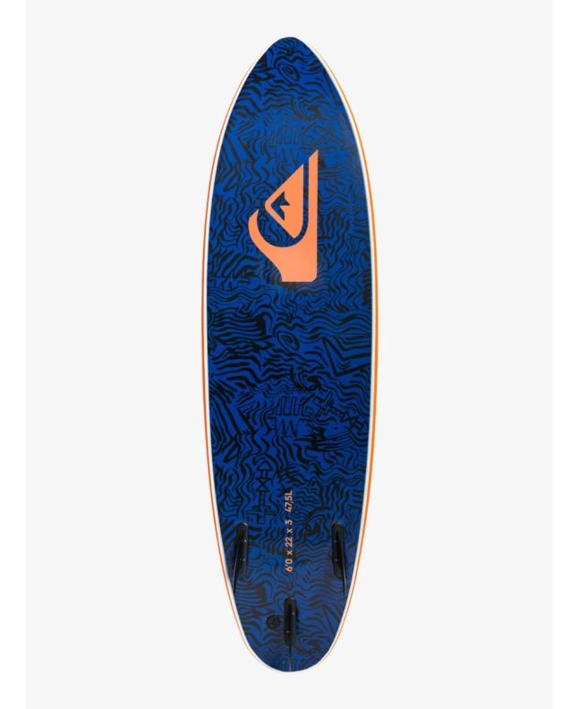 Tabla de Surf Softboard Quiksilver Soft Discus 6'0 Orange