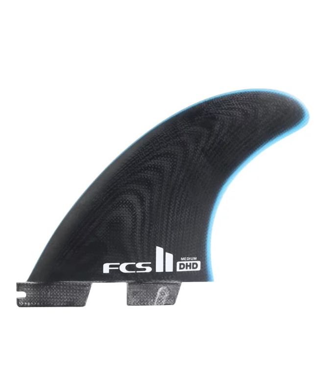 Quillas para tabla de surf FCS II Darren Handley Performance Glass Tri-Fins Medium Negras 