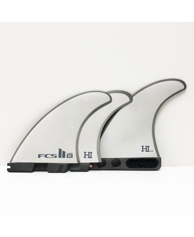 Quillas FCS II Harley Ingleby Longboard Tri Fins Grises XL 